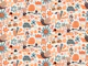 Playful Meadow Positivity Animals - Groovy