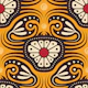 KF 0240 C - Vintage Retro Crab Floral