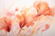 Ethereal Blooming Fantasies Peach Tangerine
