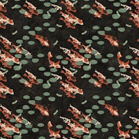 Koi Pond with Dragonflies Mural tapet