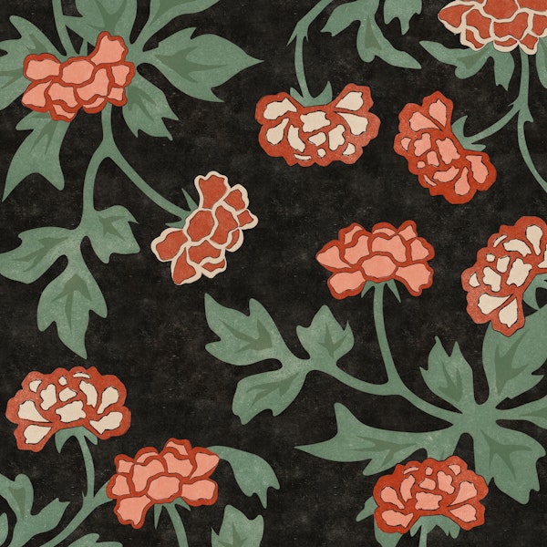 Pink and Red Japanese Flowers