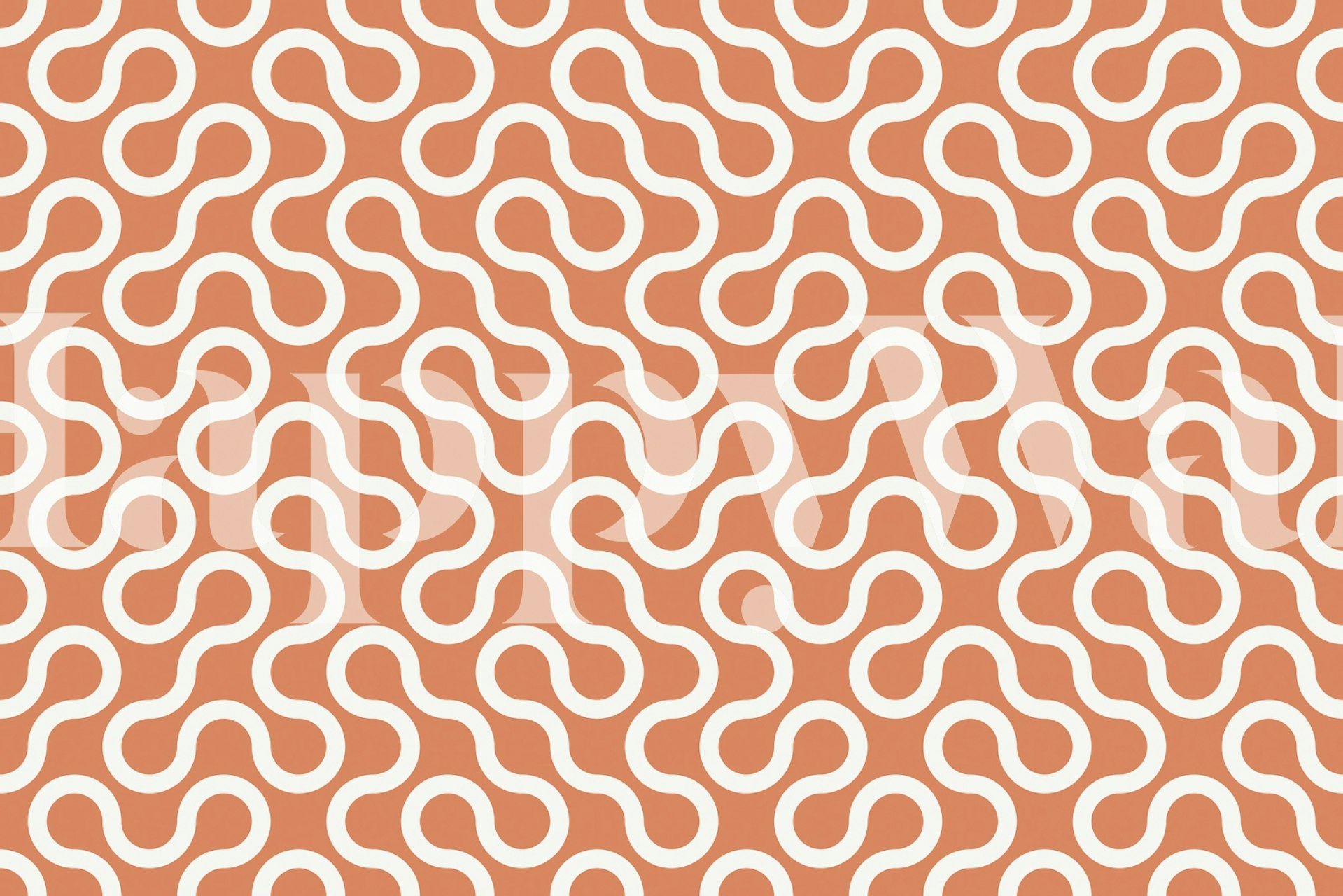 Geometryczny wzór tapety w pokoju