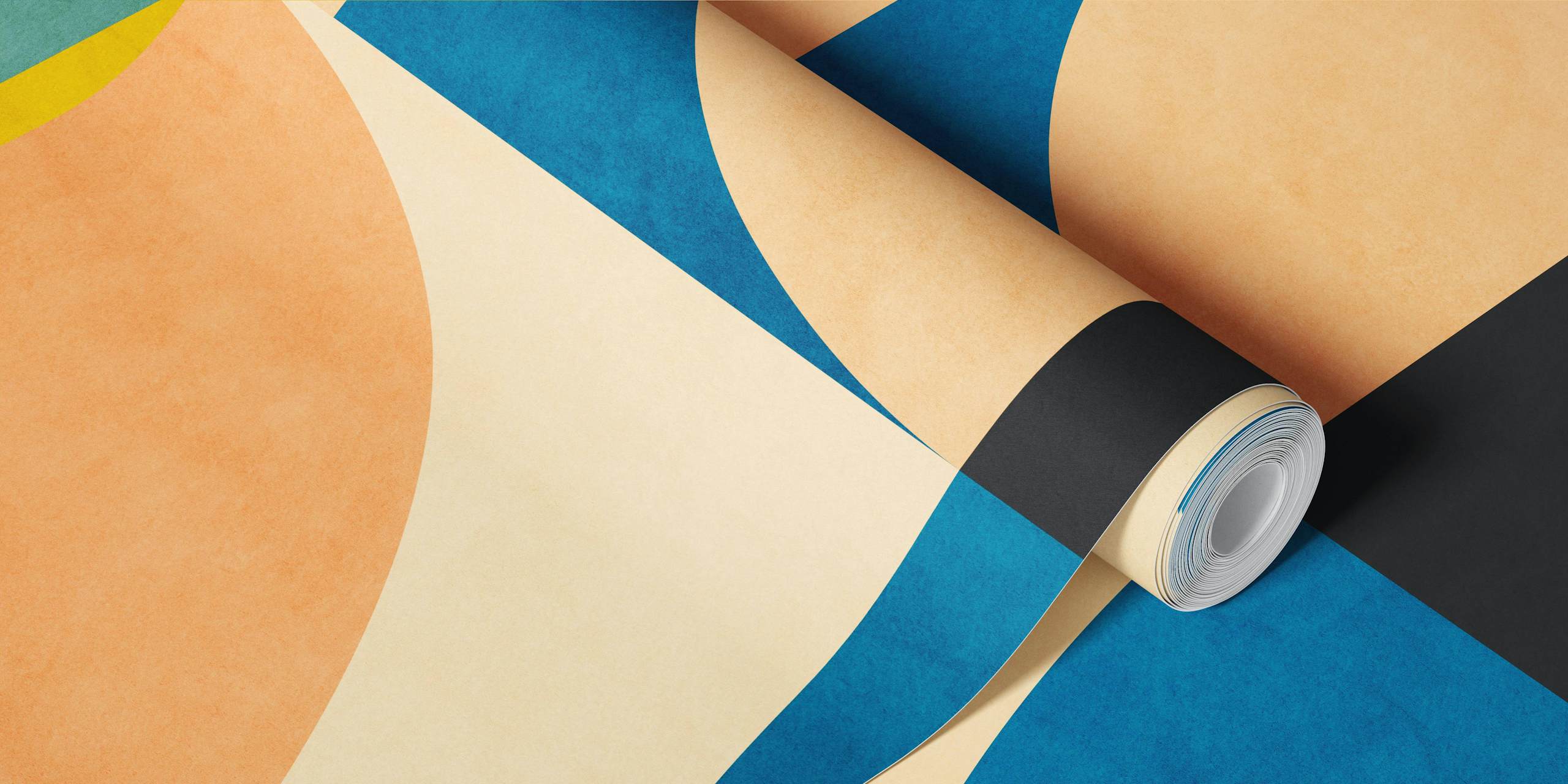 Geometric Concept 61 papier peint dans une pièce