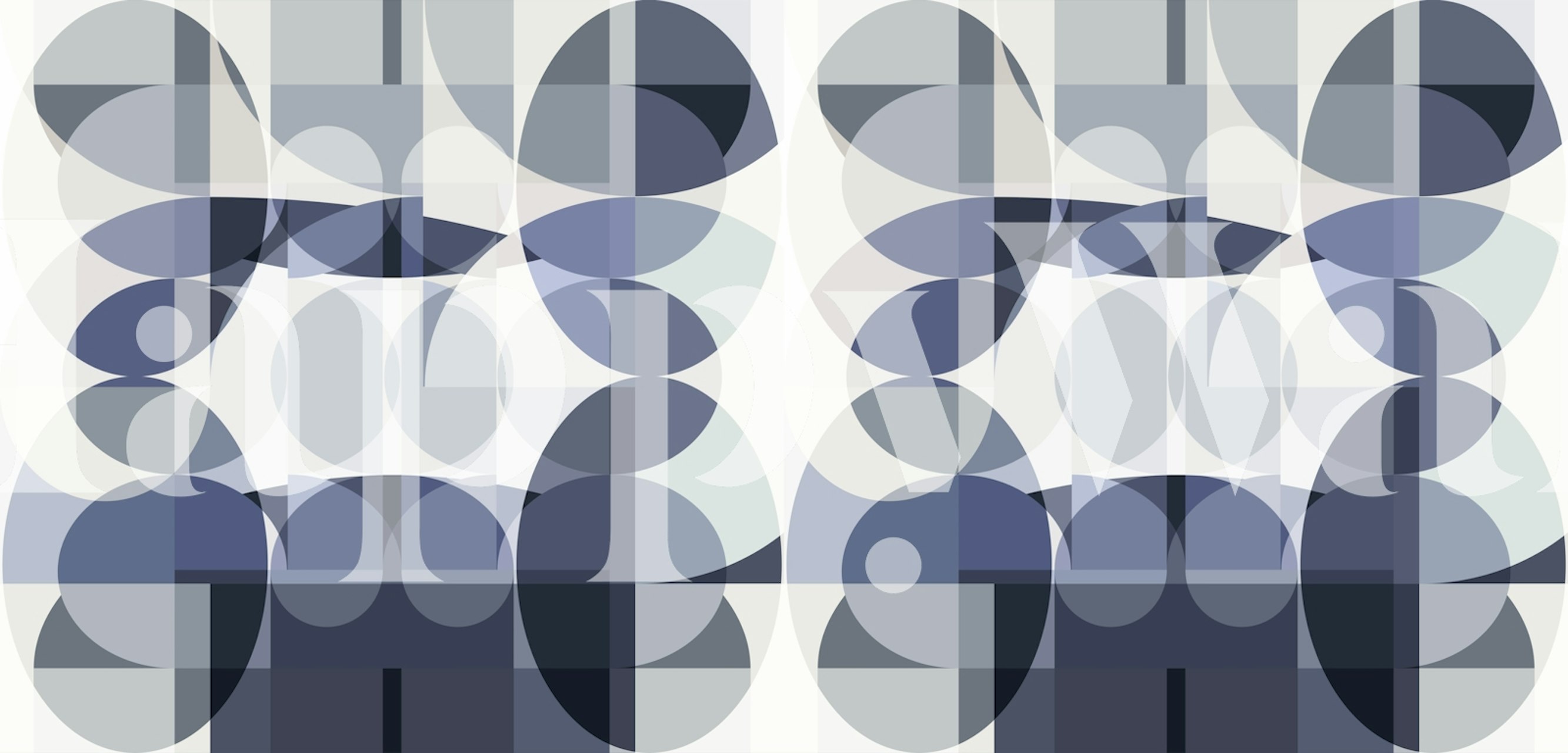 Wild Scandinavian Cutouts wallpaper in a room