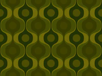70s Green Geo tapety
