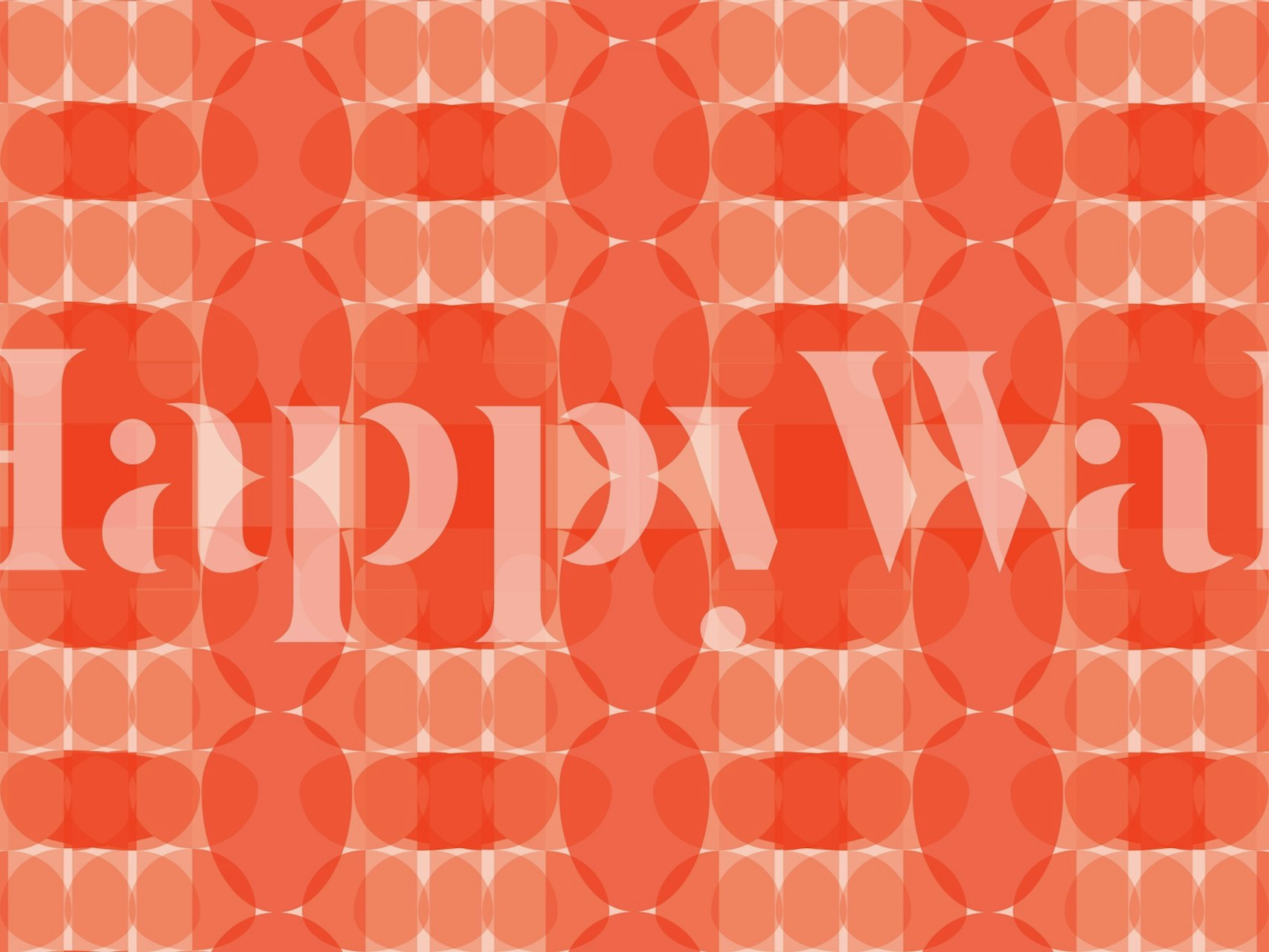 Dancing Coral Shapes tapet i en inredningsmiljö