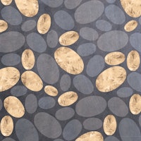 Golden and Indigo Eggs wallpaper