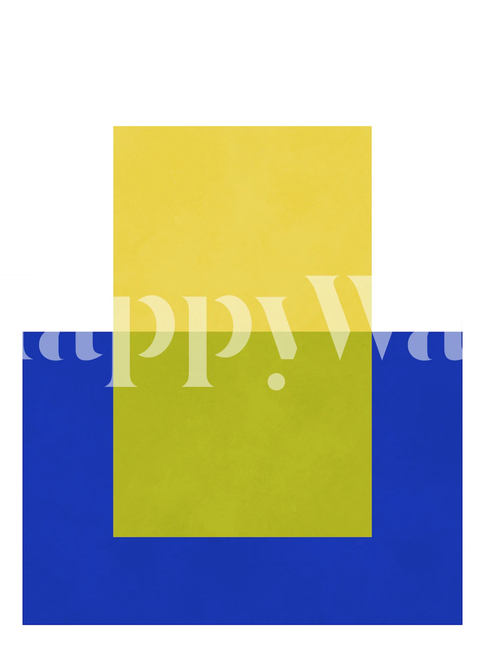 Contemporary geometric wallpaper design