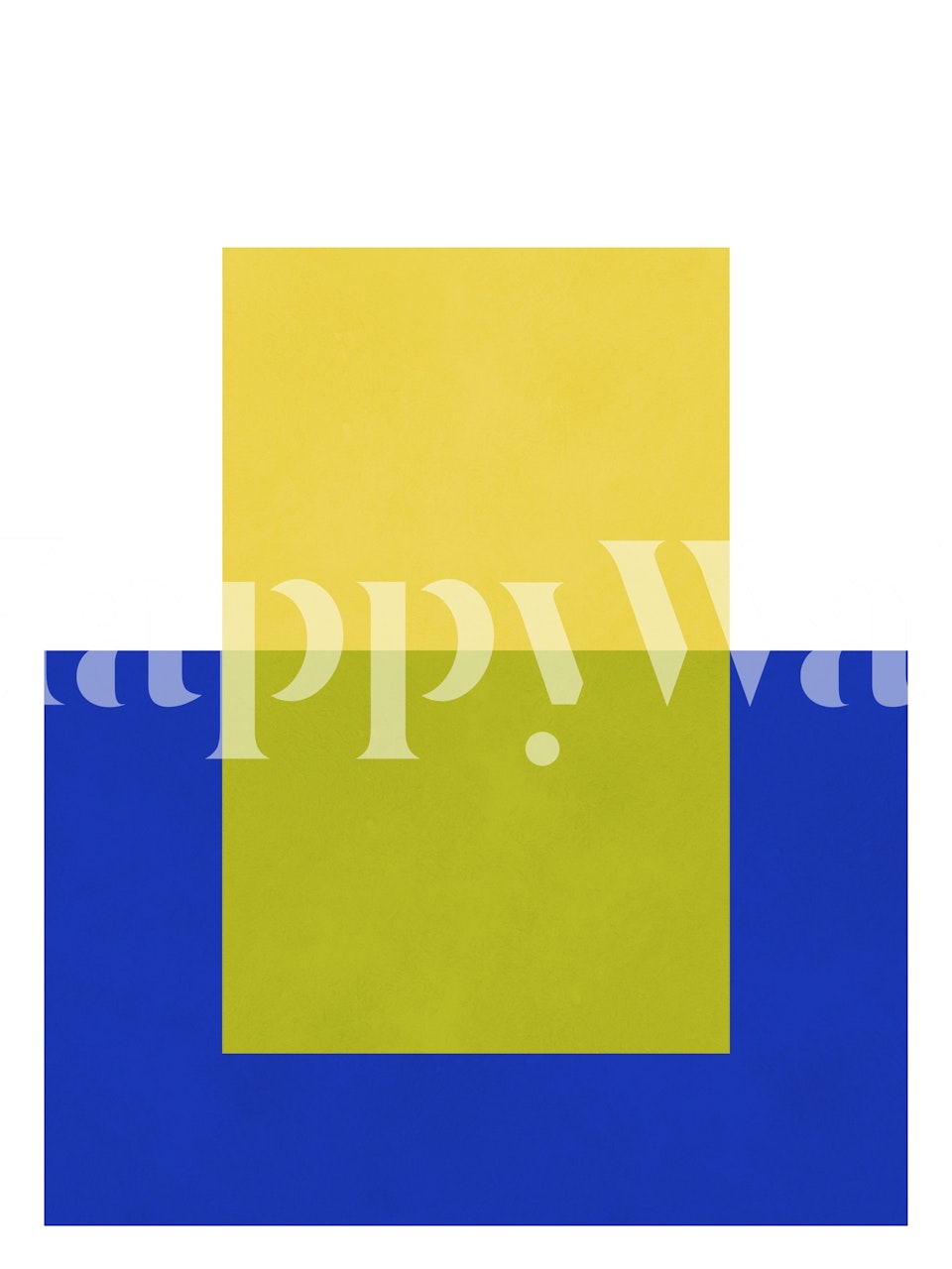 Contemporary geometric wallpaper design