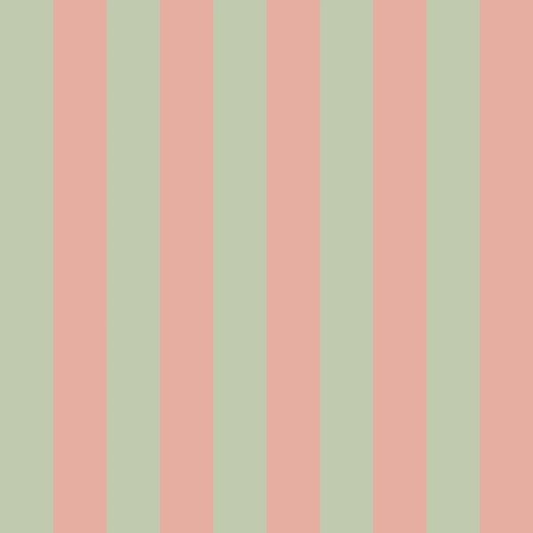 Teal Peach Stripes