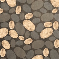 Golden Foil Pebble Abstraction wallpaper
