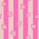 ABUNDANT STRIPES Dopamine Retro Pretty Pink