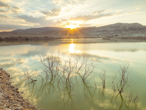 Dead sea Sunset
