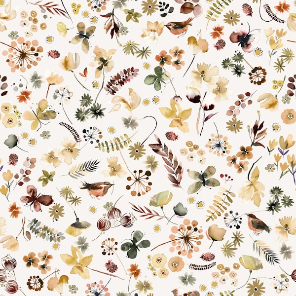 Wild Nature Birds Gold