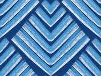 Boho Geo Shells Blue Cyan Modern Abstract wallpaper