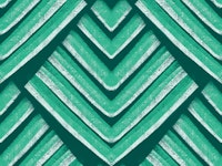 Boho Geo Shells Green Modern Abstract wallpaper