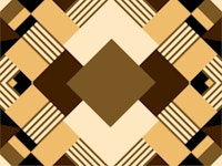 Neutral Earthy Stripes Geometry tapete