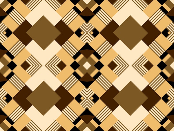 Neutral Earthy Stripes Geometry