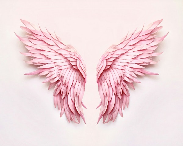 Pink Angel Wings Selfie Spot