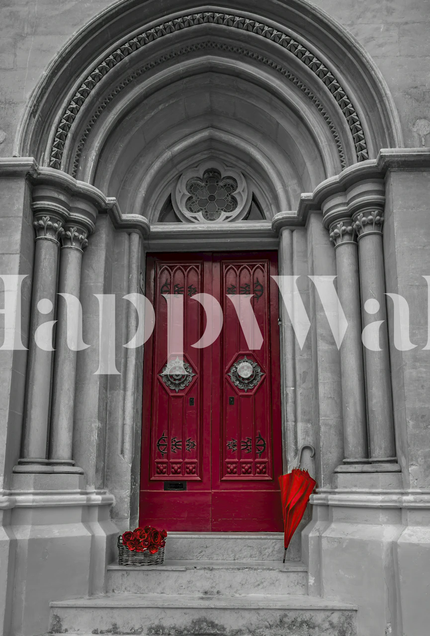 Tapeta Historic Mdina izložena u sobi