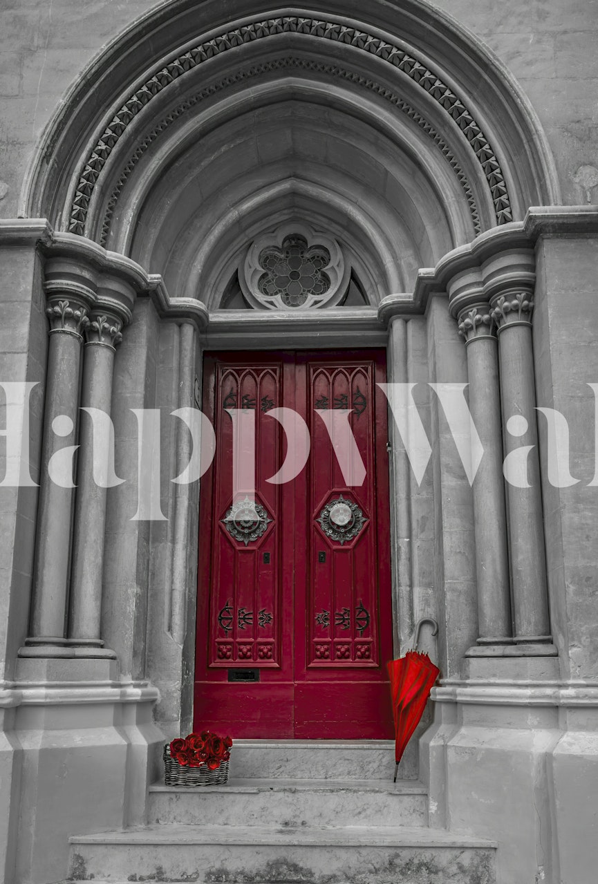 Ταπετσαρία Historic Mdina εκτεθειμένη σε ένα δωμάτιο