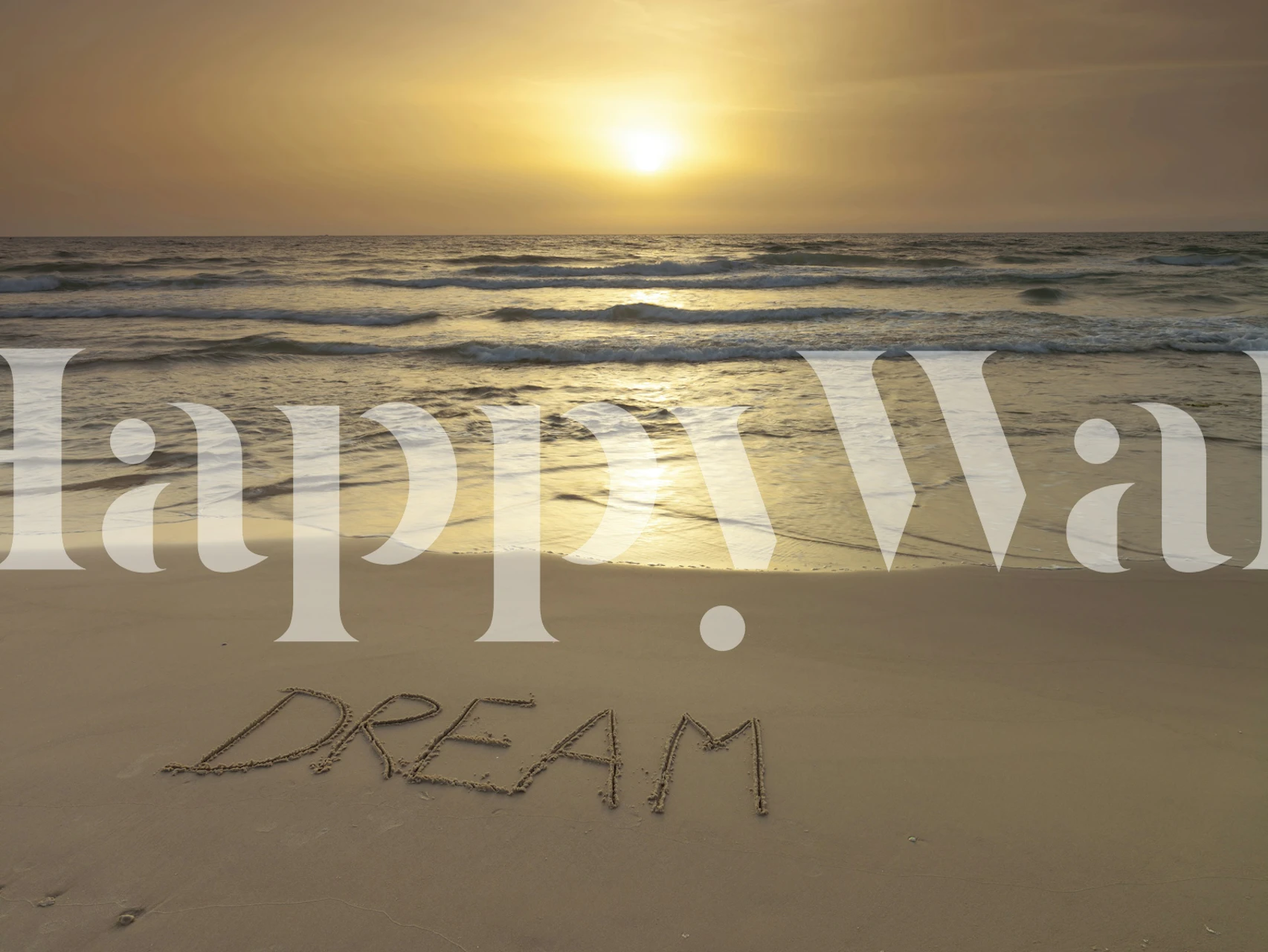 Ocean Dreams wallpaper in a serene room