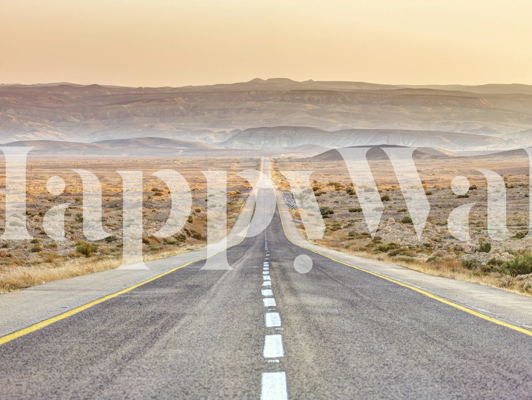 Endless Journey wallpaper in a room setting