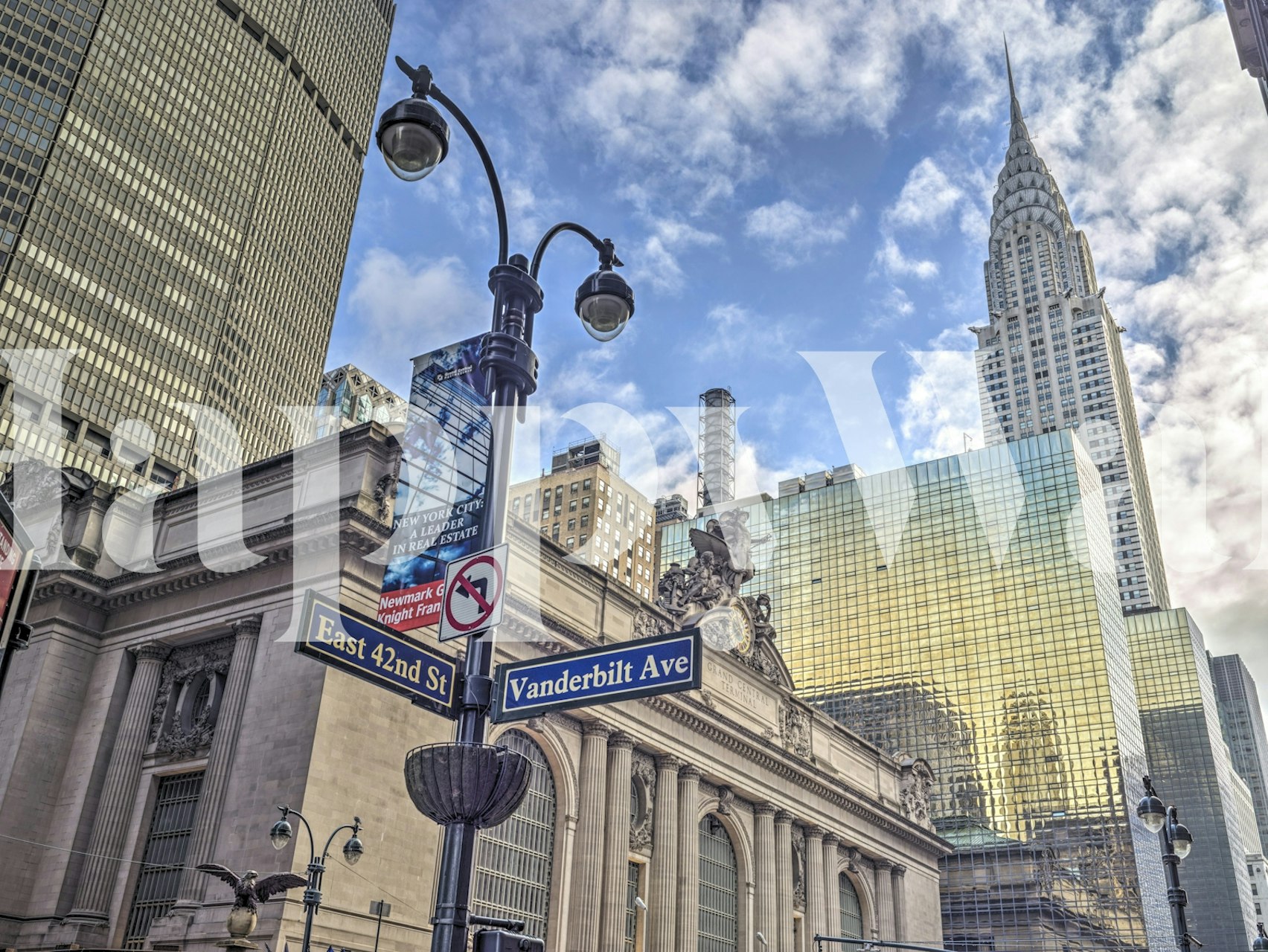 Tapeta Manhattan Majesty w pokoju