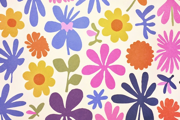 Matisse Inspired Groovy Flowers