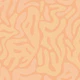 Monochromatic Matisse Shapes Peach Fuzz