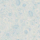 Country house folk doodle light blue