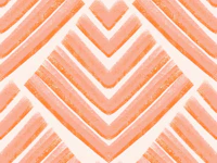 Boho Modern Shells Blush Pink and Cream White wallpaper