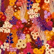 Painterly Wildflower Meadow Autumn
