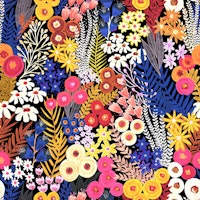 Painterly Wildflower Meadow Vivid ταπετσαρία