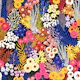 Painterly Wildflower Meadow Vivid