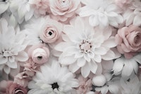 Blossom Cascade Floral Beauty Pink White tapete