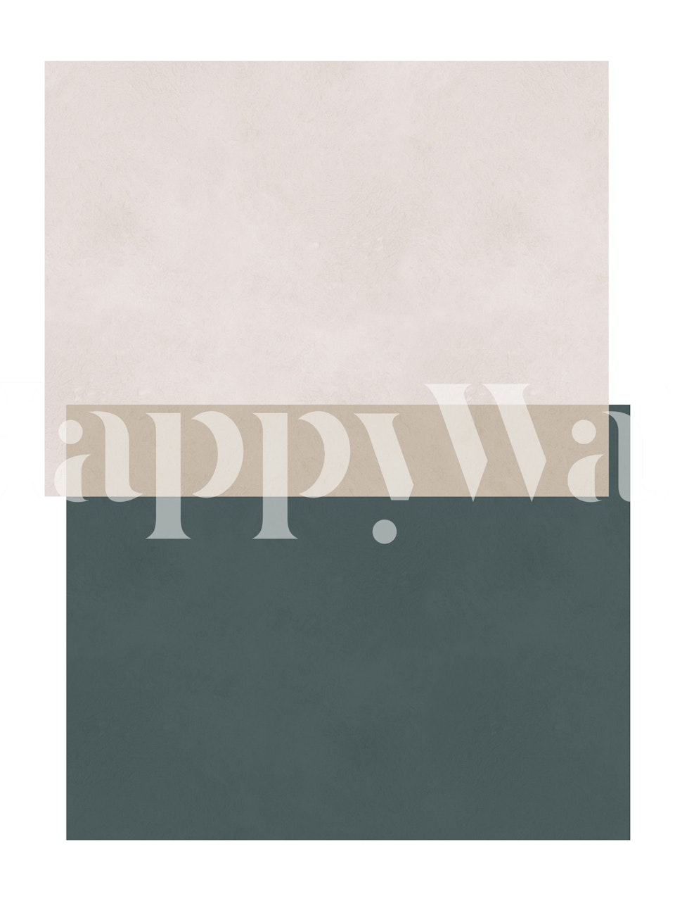 Geometric shapes wallpaper design displayed in a room