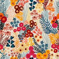 Painterly Wildflower Meadow Spring wallpaper