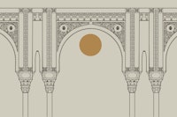 Earthy Boho Arches tapete