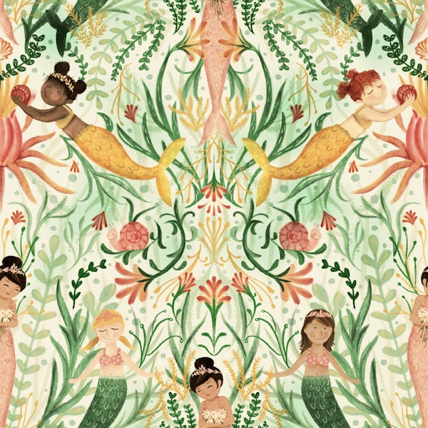 Mermaid Floral