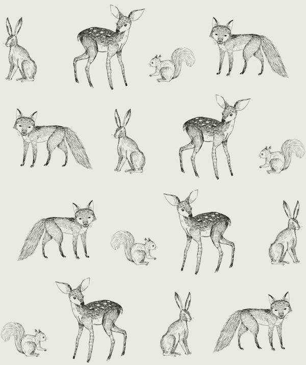 Ink woodland friends