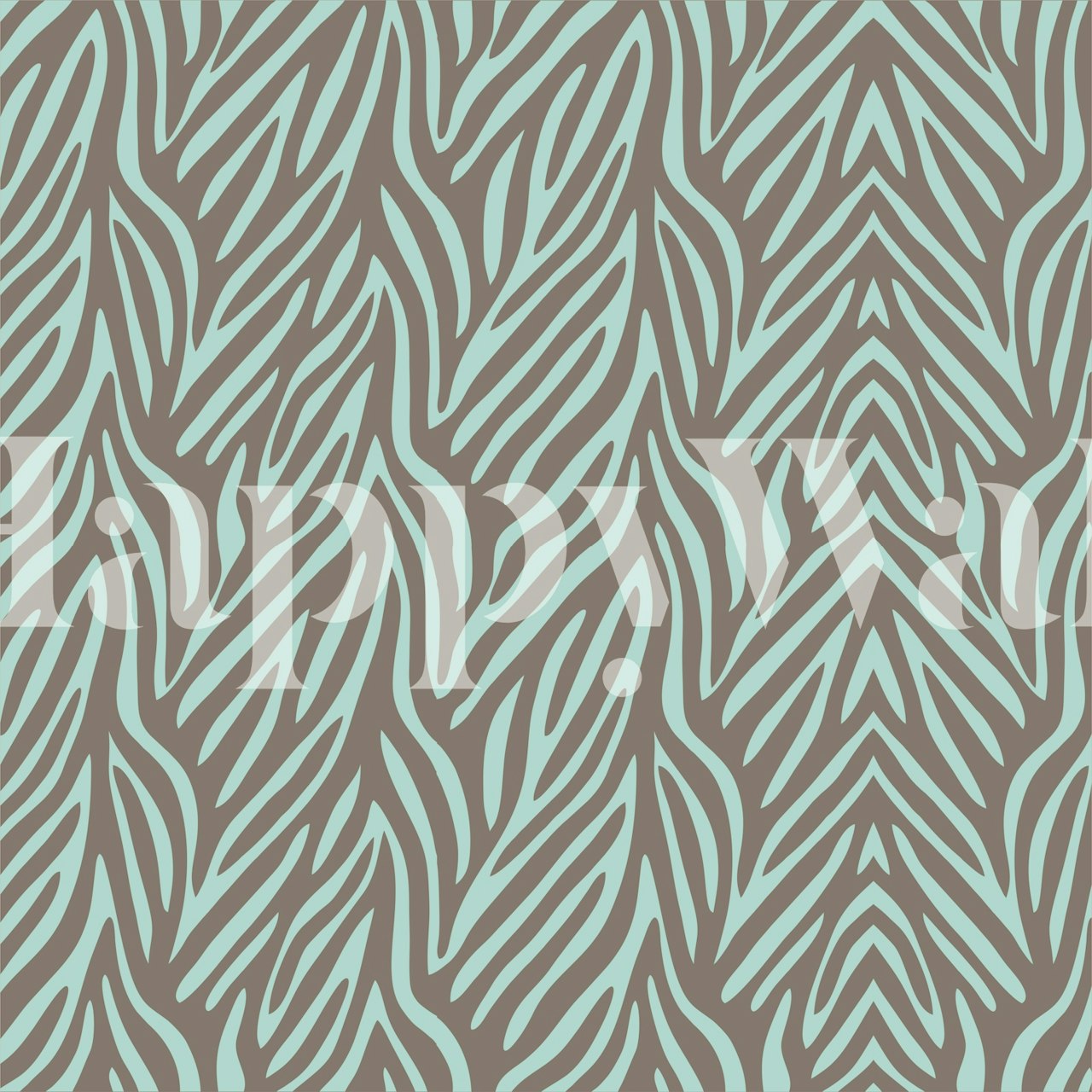 Taupe sage animal print w pokoju