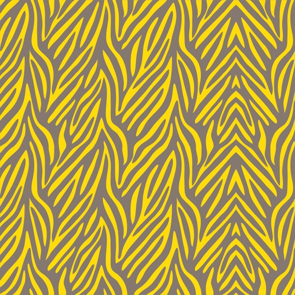 Saffron yellow beige brown pattern
