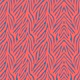 Coral and navy blue animal pattern