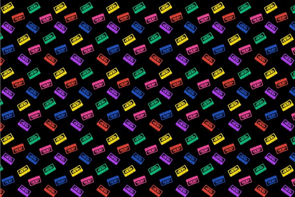 Cassette Mixtape 80s