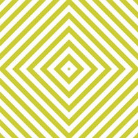 Lime green white square illusion tapet