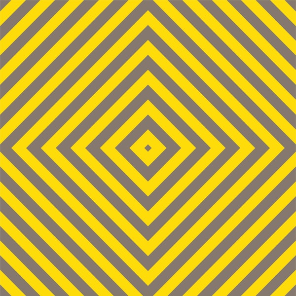 Saffron Brown Square patterm