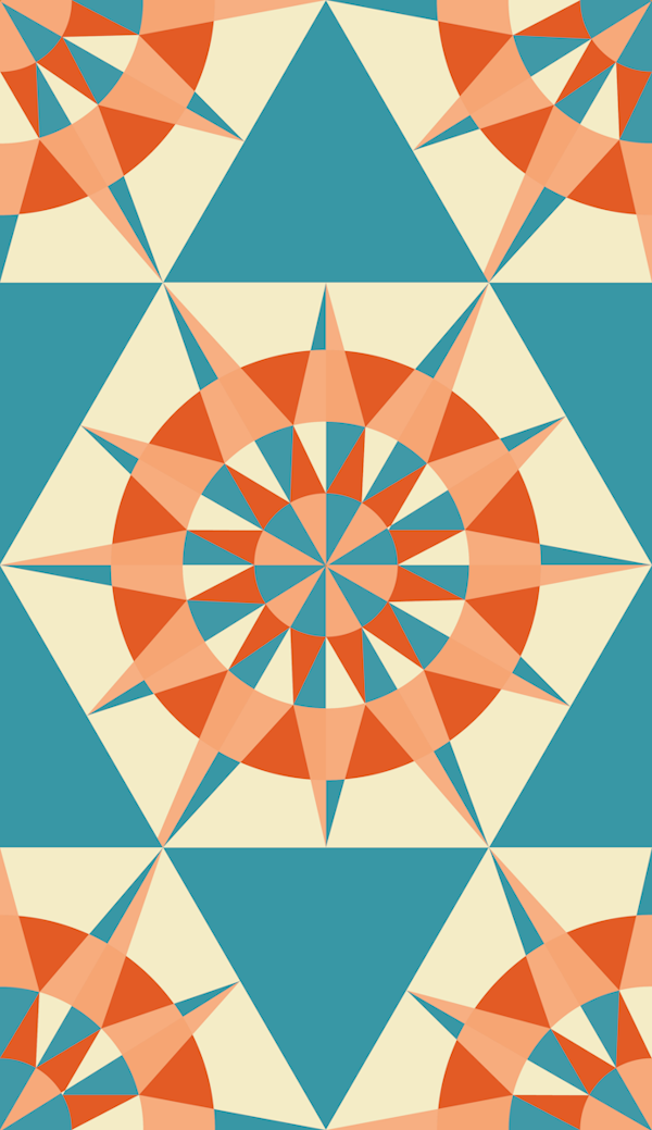 kaleidoscope Blue