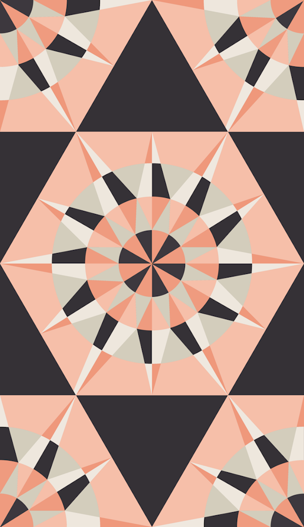 kaleidoscope Charcoal