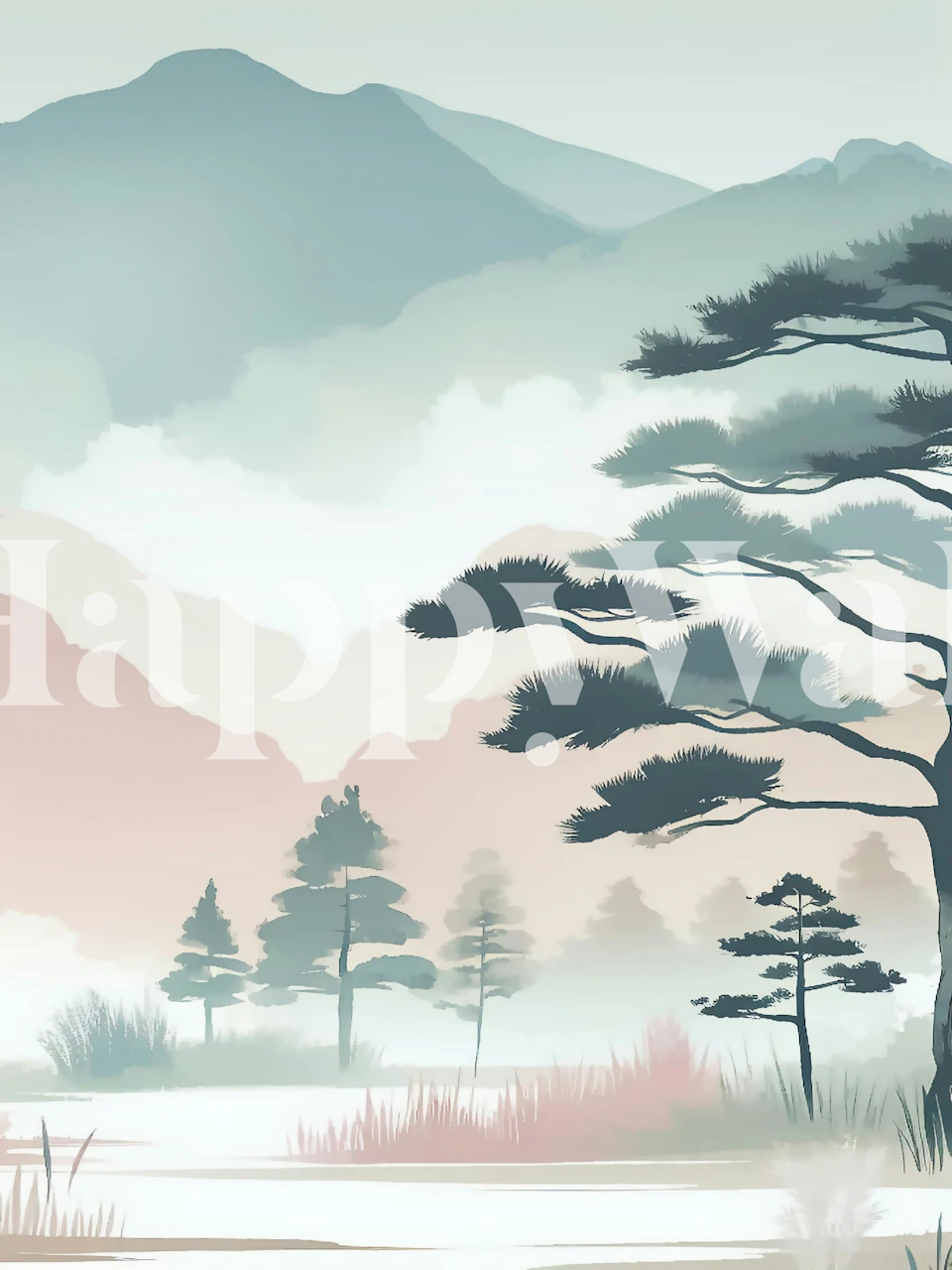 Tapeta Soft and Airy u sobi